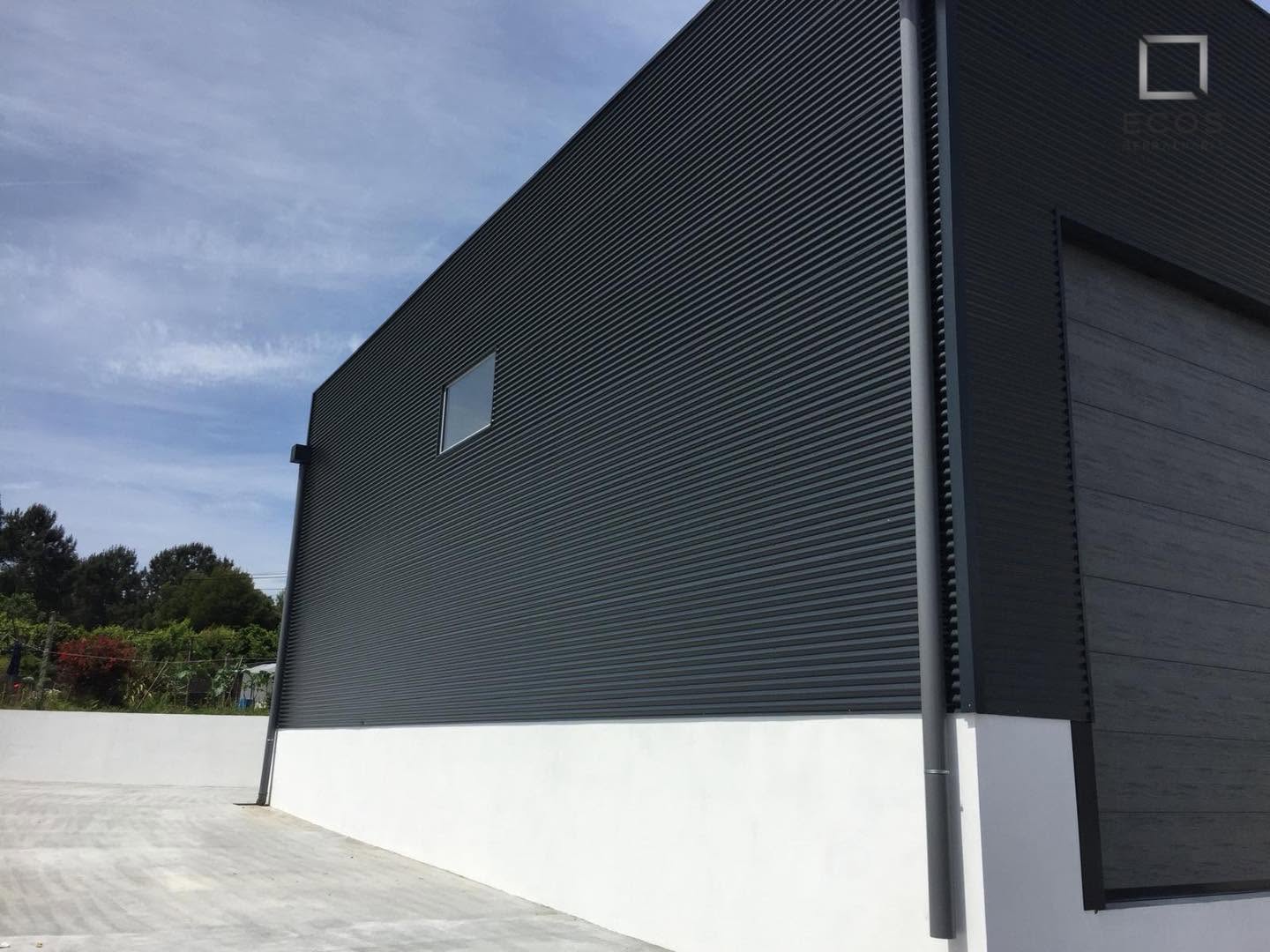 Estrutura metálica industrial executada pela ECOS
